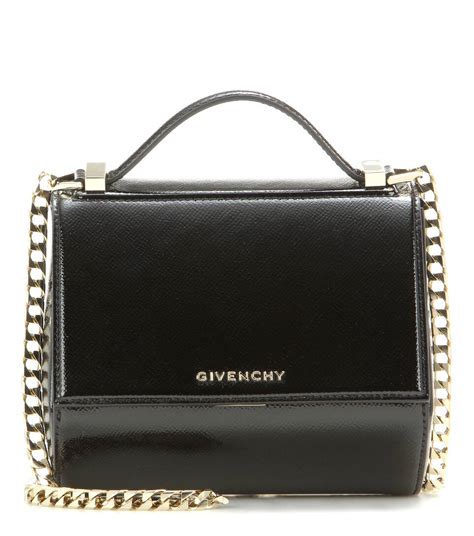 givenchy micro pandora shoulder bag in textured-leather|Small Pandora bag in grained leather .